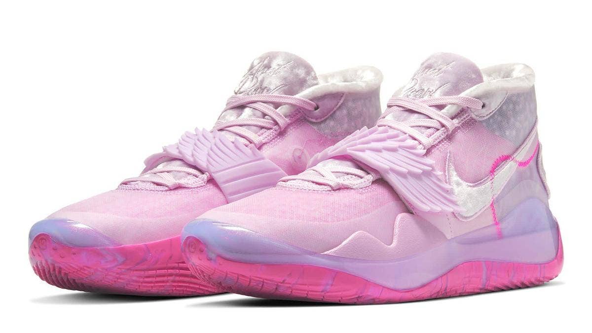 A first look and release date details for the upcoming 'Aunt Pearl' Nike KD 12 on Kevin Durant's signature sneaker.