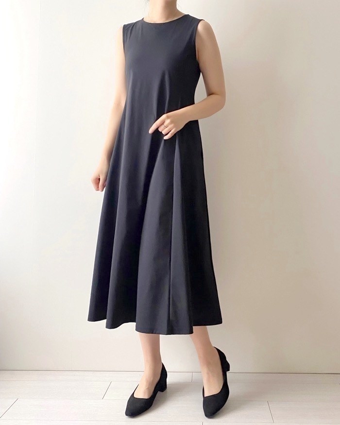 UNIQLO（ユニクロ）のおすすめアイテム「ウルトラストレッチエアリズムワンピース（ノースリーブ・標準丈・112.5～123.5cm）」