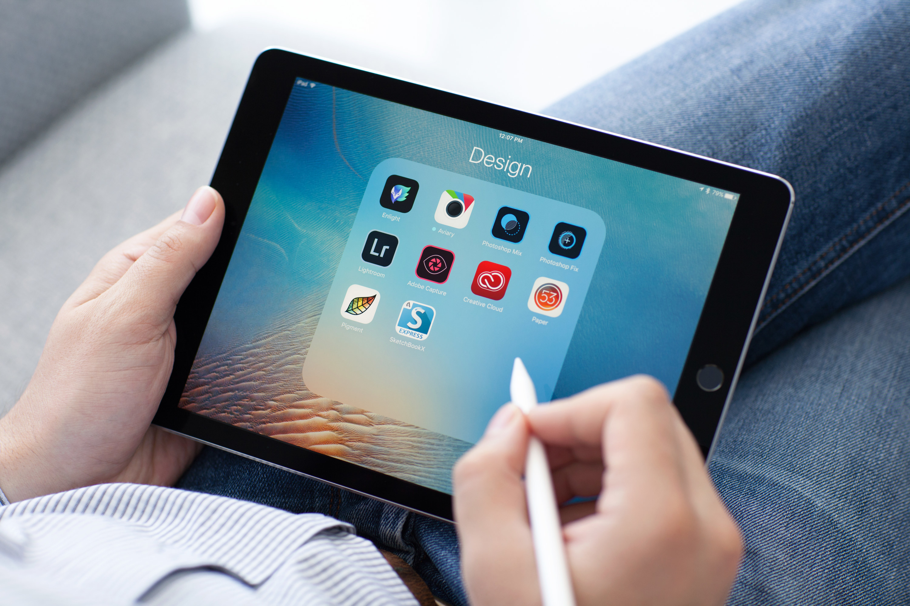 adobe applications on an iPad