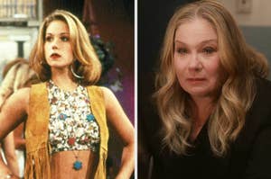 Christina Applegate in Married with Children vs Dead to Me