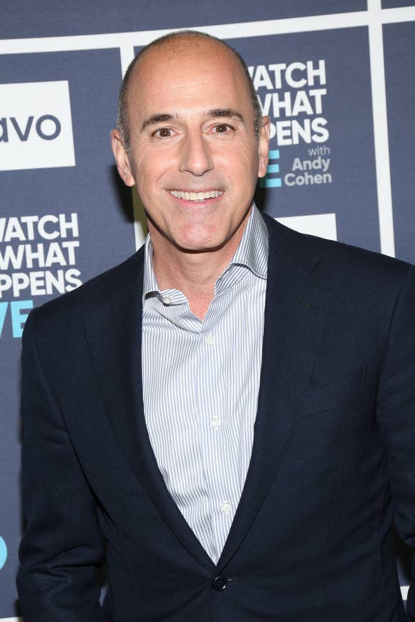 Closeup of Matt Lauer