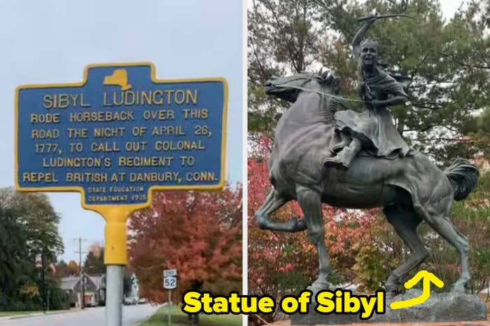 A statue of Sybil