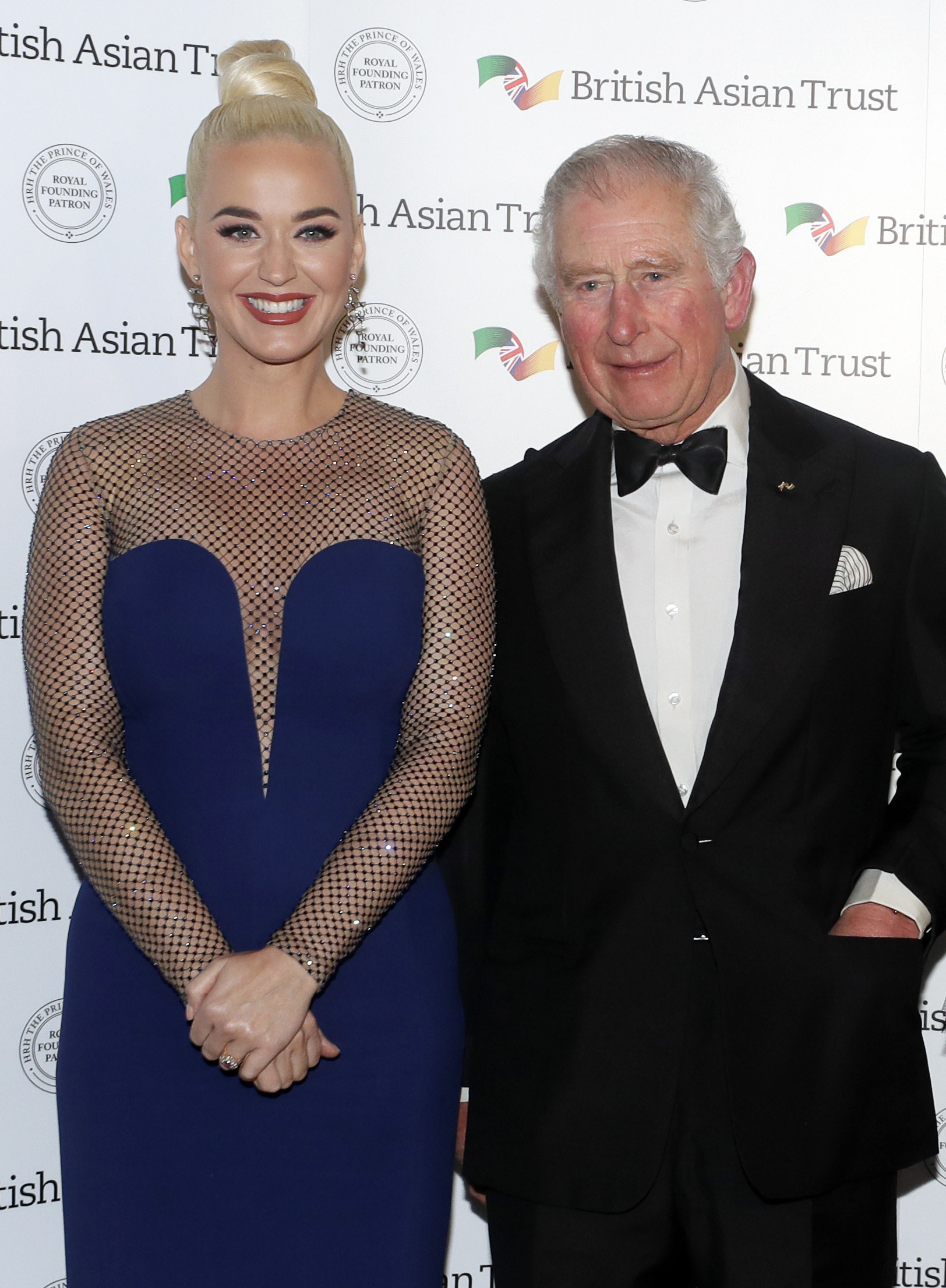 Katy and Charles standing together