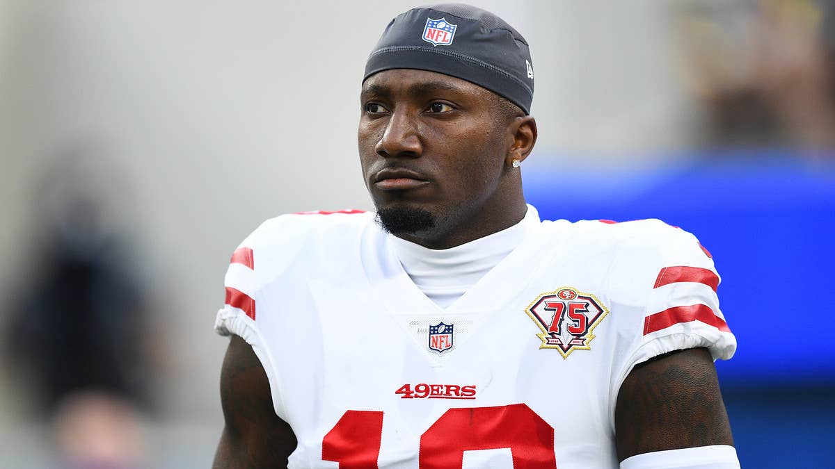 We sat down with 49ers star Deebo Samuel to discuss the team he hates the most &amp; why he still believes the 49ers were better than the Eagles &amp; Chiefs last year.