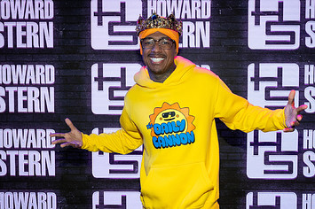 Nick Cannon visits SiriusXM's 'The Howard Stern Show' at SiriusXM Studios on April 10, 2023 in Los Angeles, California