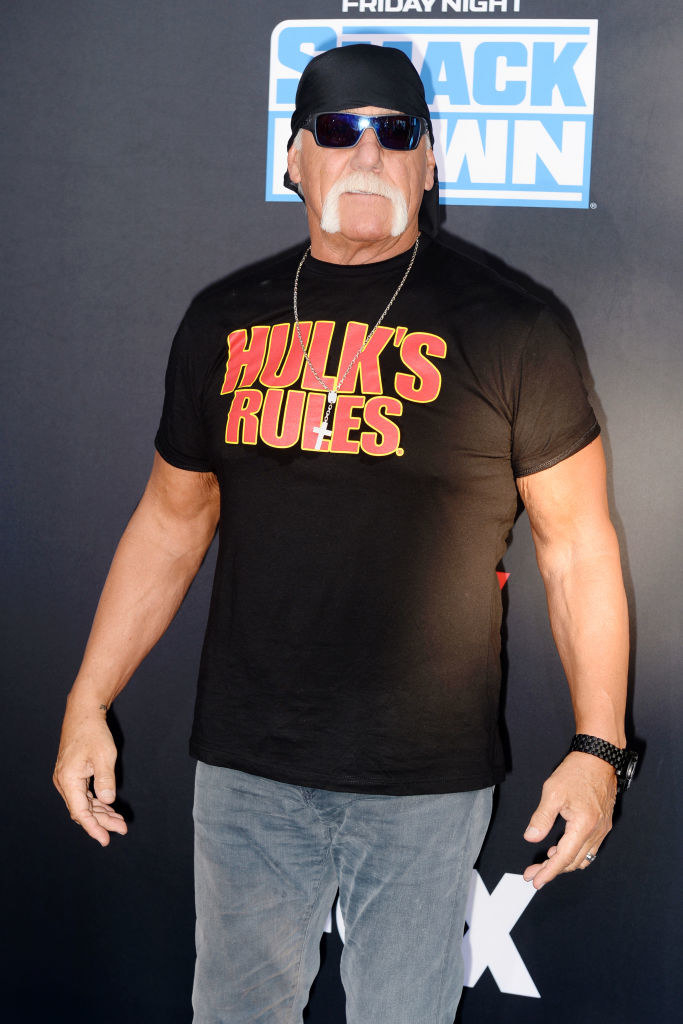 Closeup of Hulk Hogan
