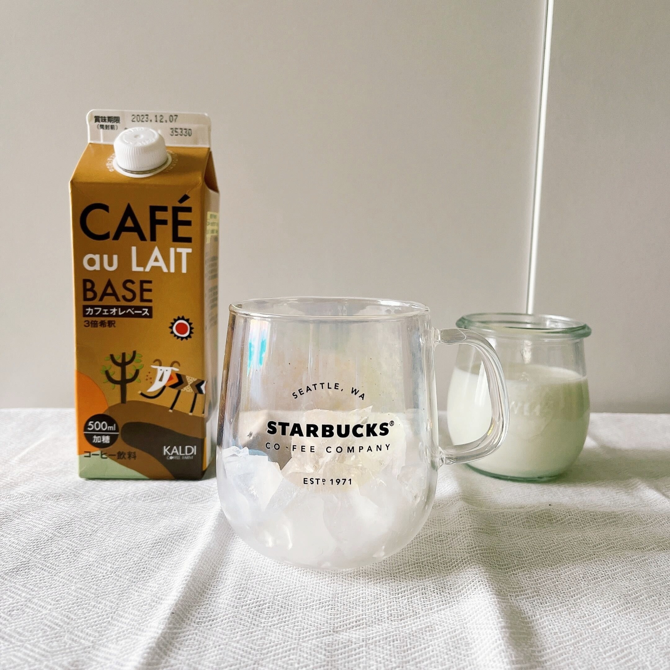 KALDI（カルディ）のオススメのドリンクの素「カフェオレベース（濃縮コーヒー）　500ml」