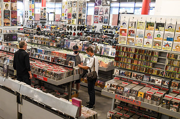 record store for merch story