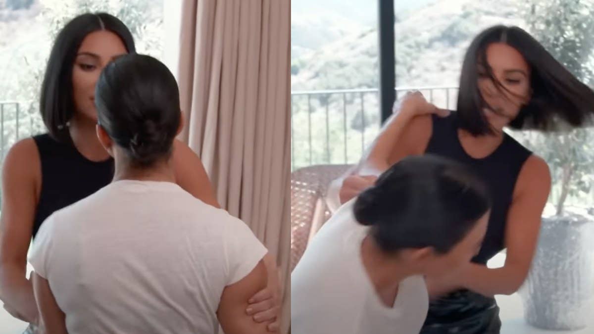 Kim and Kourtney Kardashian have had some of the most infamous sibling fights, which were documented on their reality shows. Take a look back at their history.