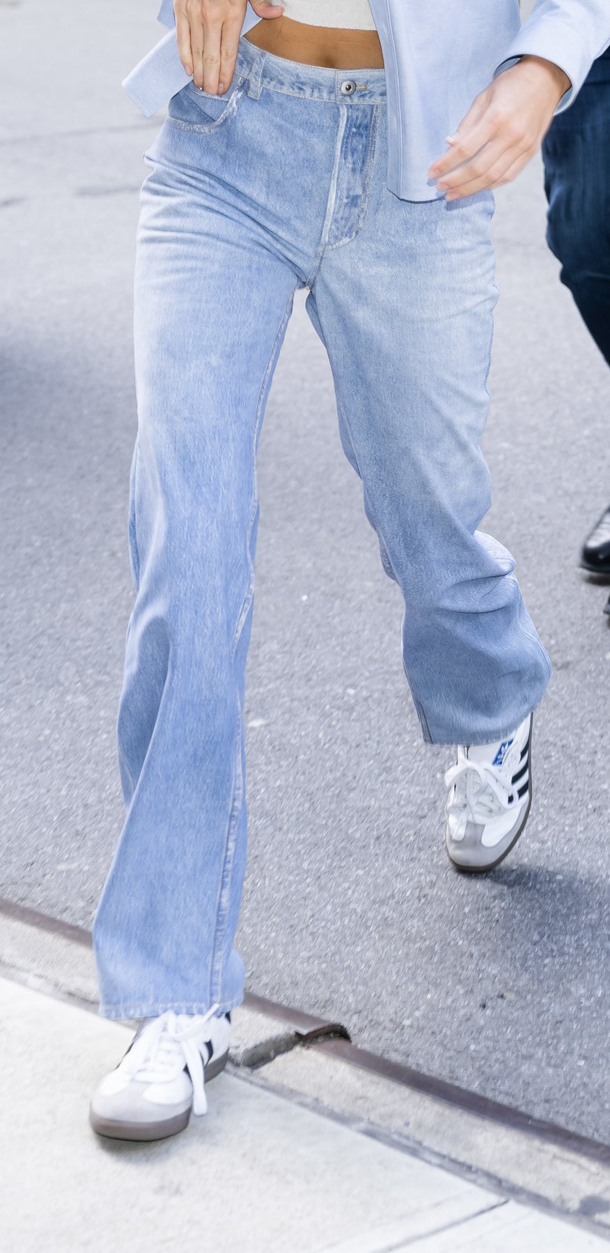 kabel Altijd Mantsjoerije Kendall Jenner Wears Leather Jean-Illusion Pants
