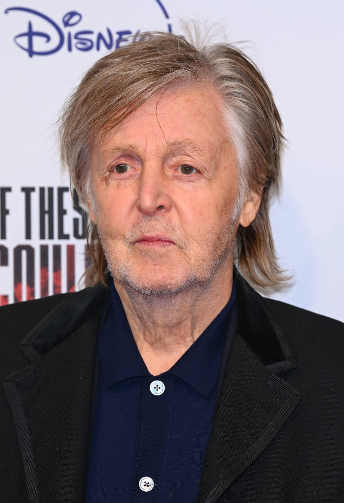 Close-up of Paul McCartney
