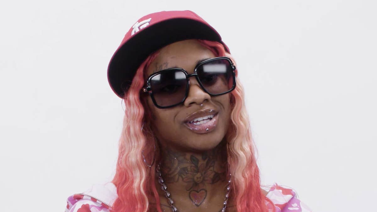 Sexyy Red said her ex was impressed by her bars and encouraged her to pursue rapping: "I'm sitting here talking stuff about him, but he was liking it."