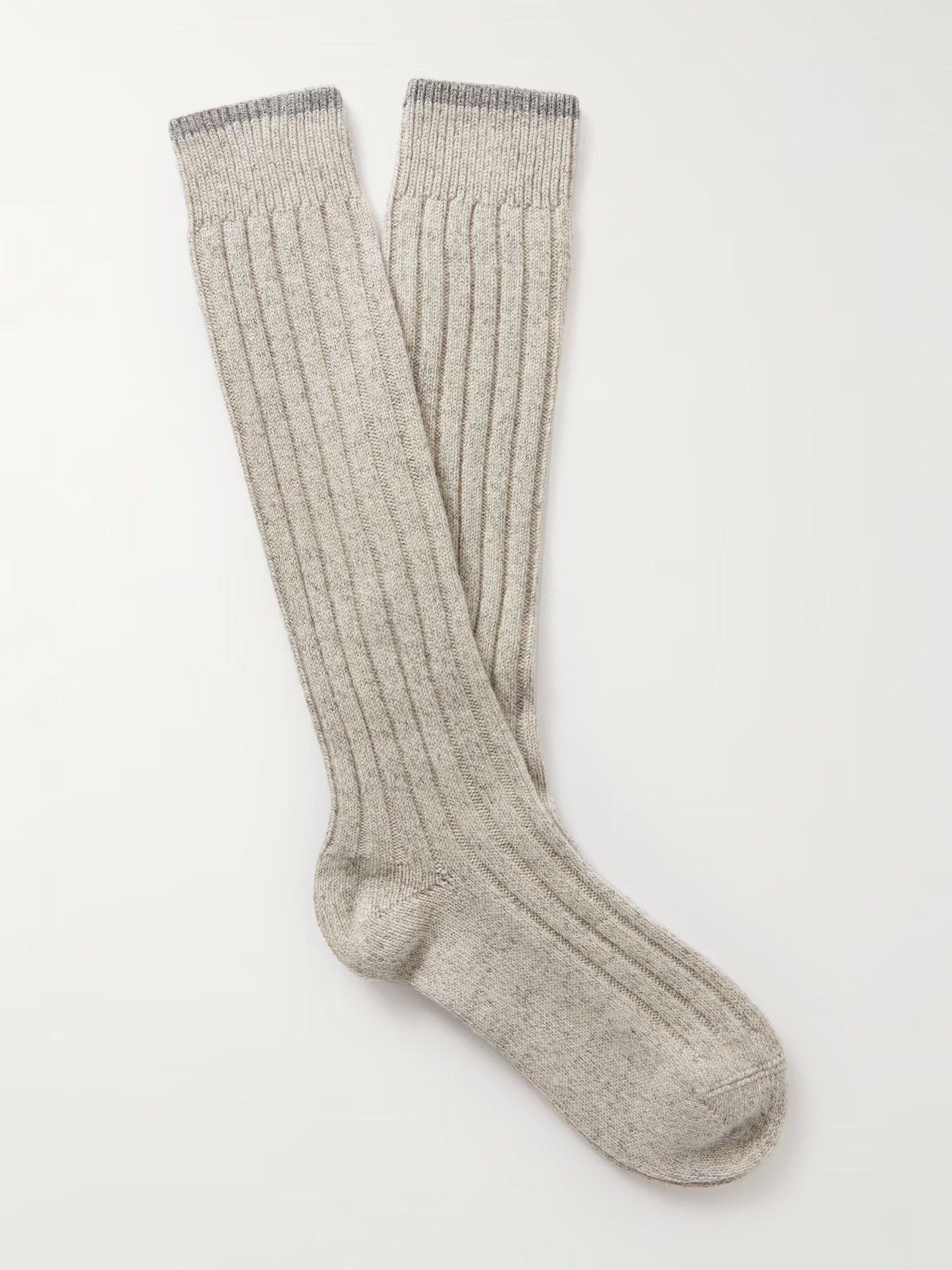 Brunello Cucinelli Socks Flat Lay Image