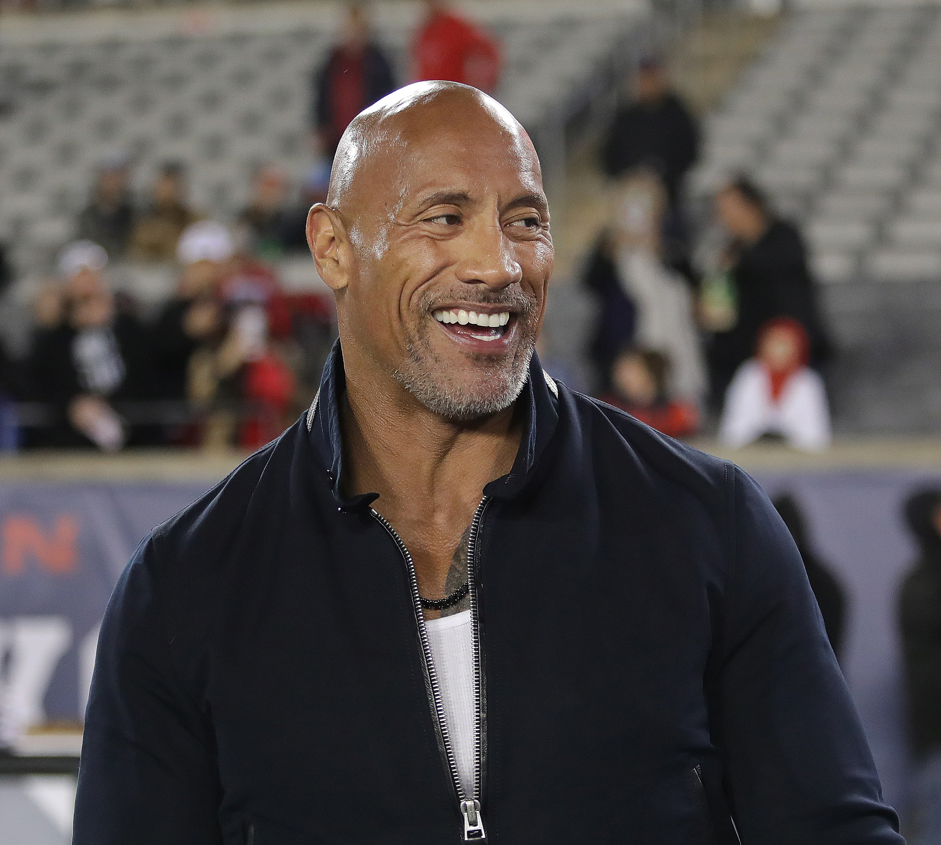 Dwayne "The Rock" Johnson at an event
