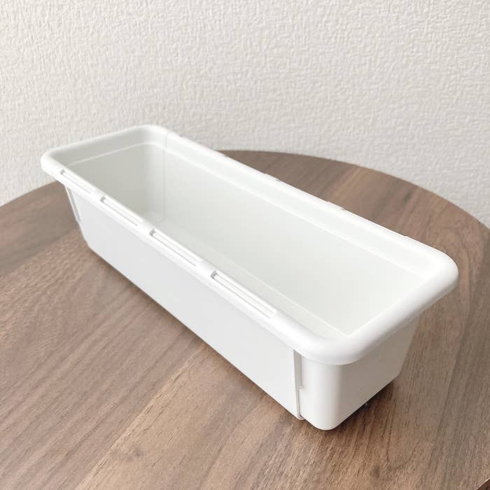 IKEA(イケア)のオススメの収納グッズ「KACKLA カックラ 伸長式ボックス(25-38×9cm)」