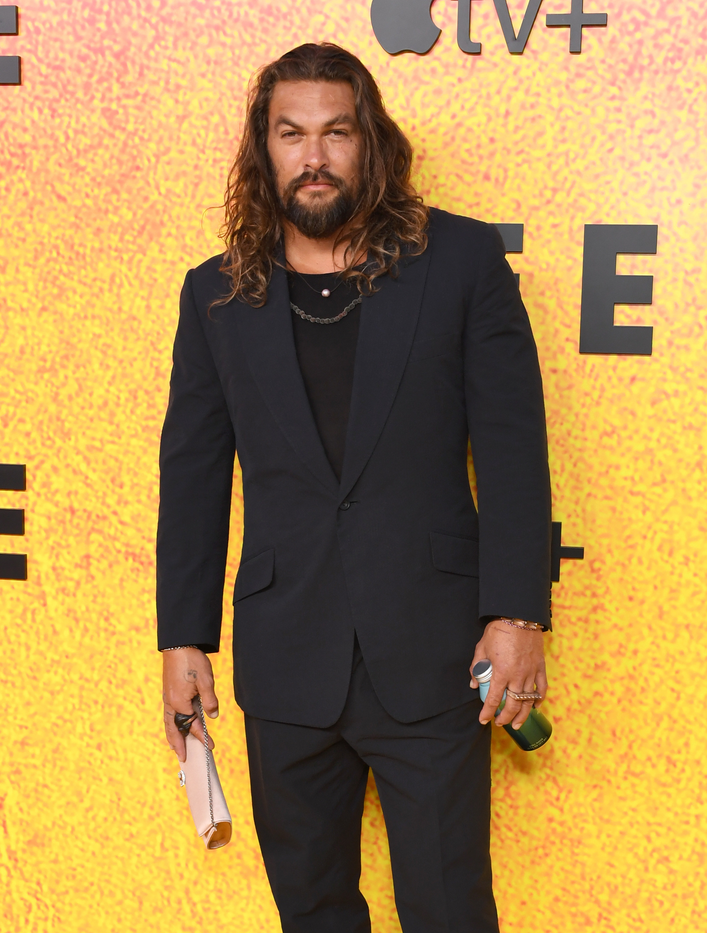 Jason Momoa on the red carpet