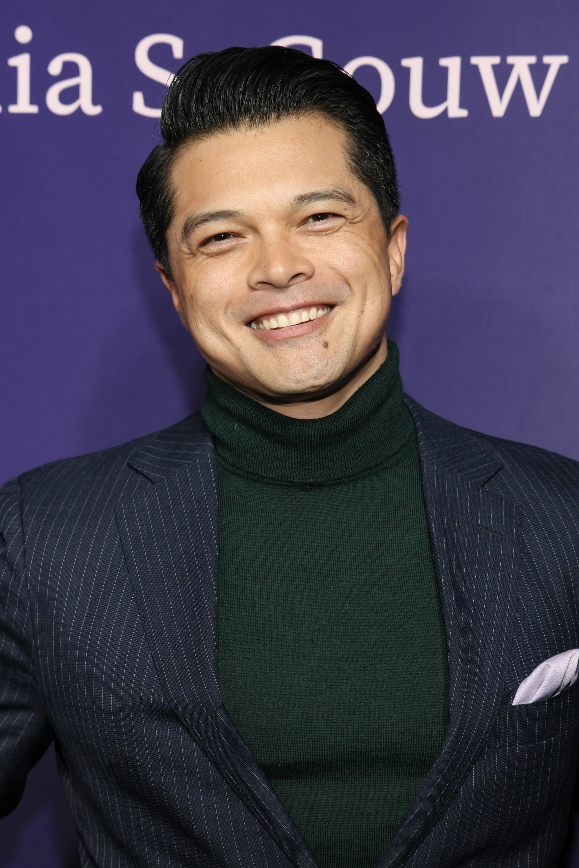 Vincent Rodriguez III on the red carpet