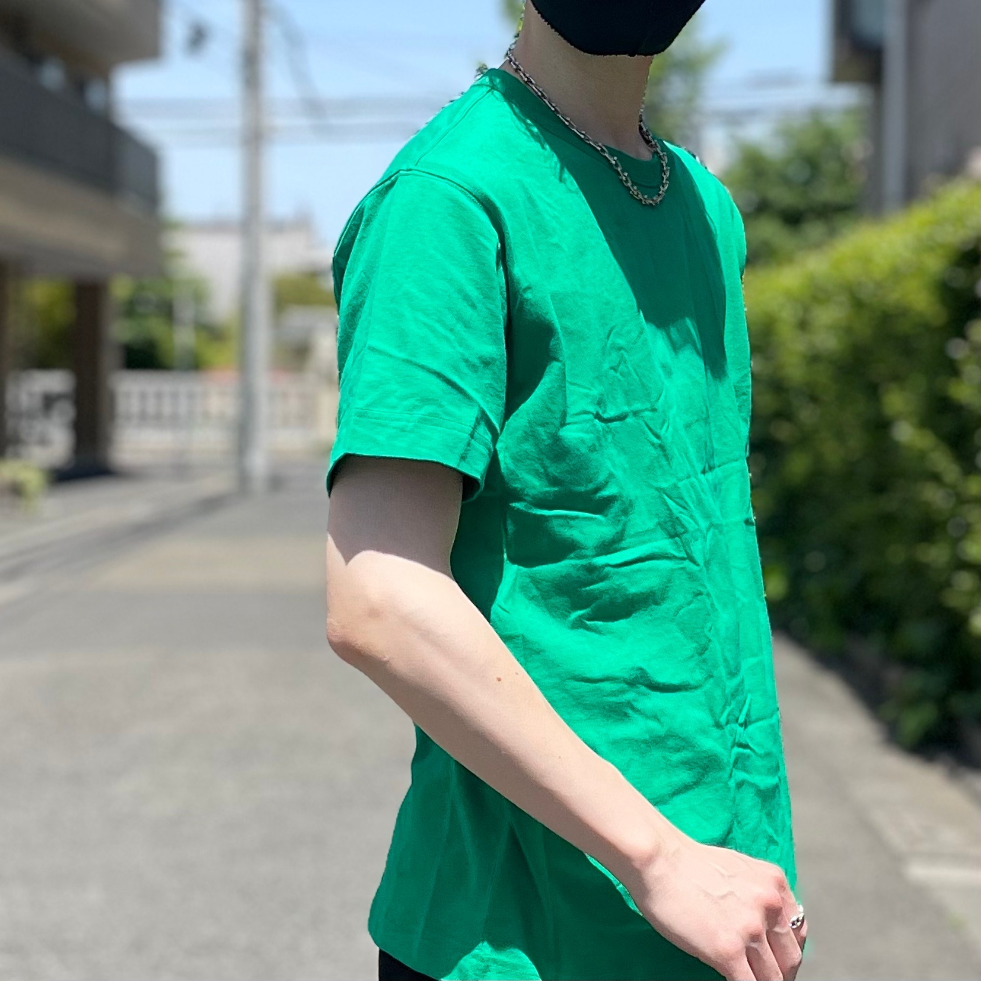 FamilyMart(ファミリーマート)のおすすめのアイテム「アウターTシャツ みどり」