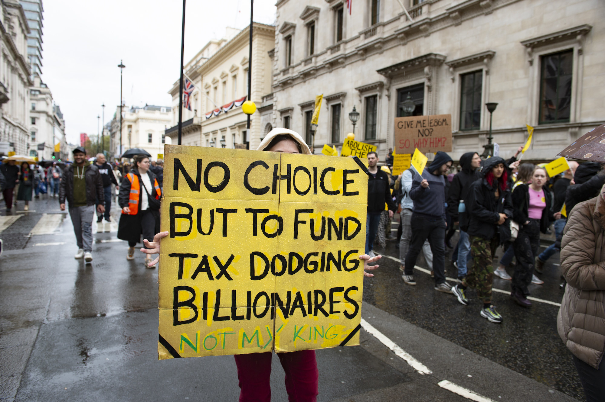 sign, no choice but to fund tax dodging billionaires, not my king