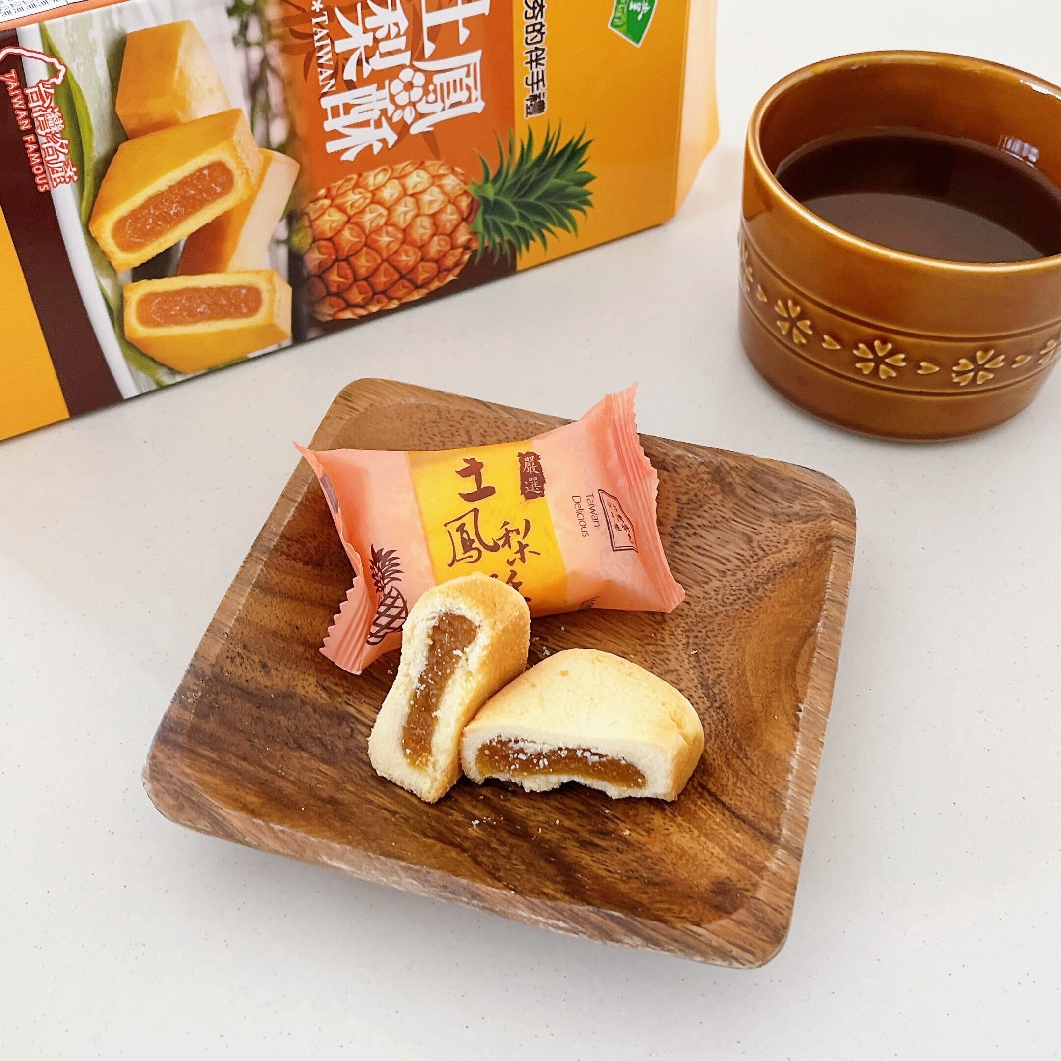 KALDI（カルディ）のオススメのスイーツ「竹葉堂 パイナップルケーキ 6個」