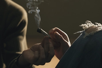 Man criticizes weed-smoking teens