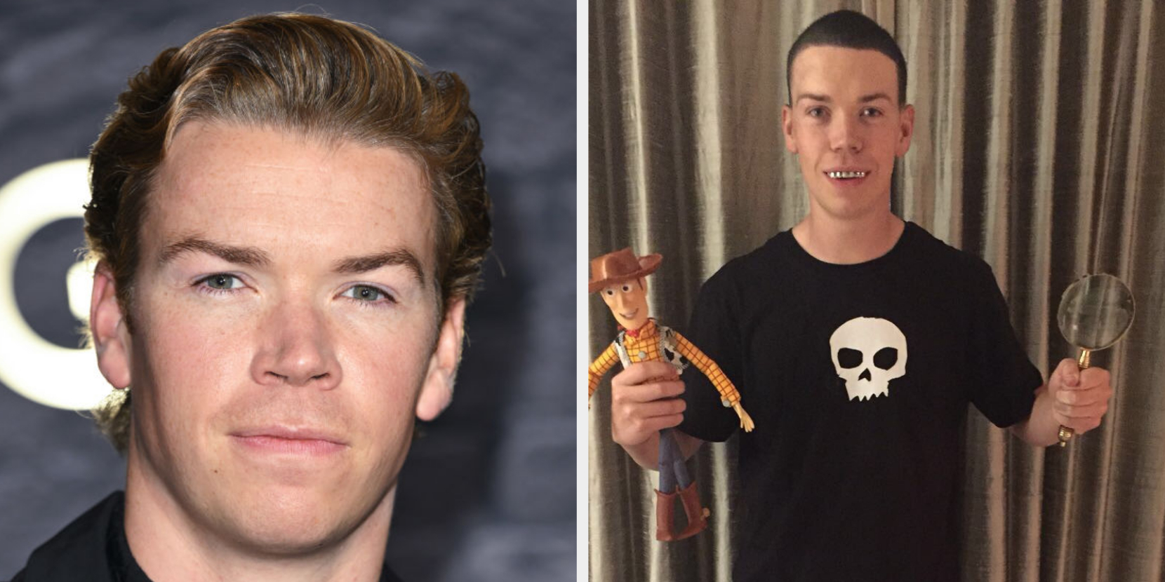 Why Will Poulter Dressed Up Like Sid From Toy Story
