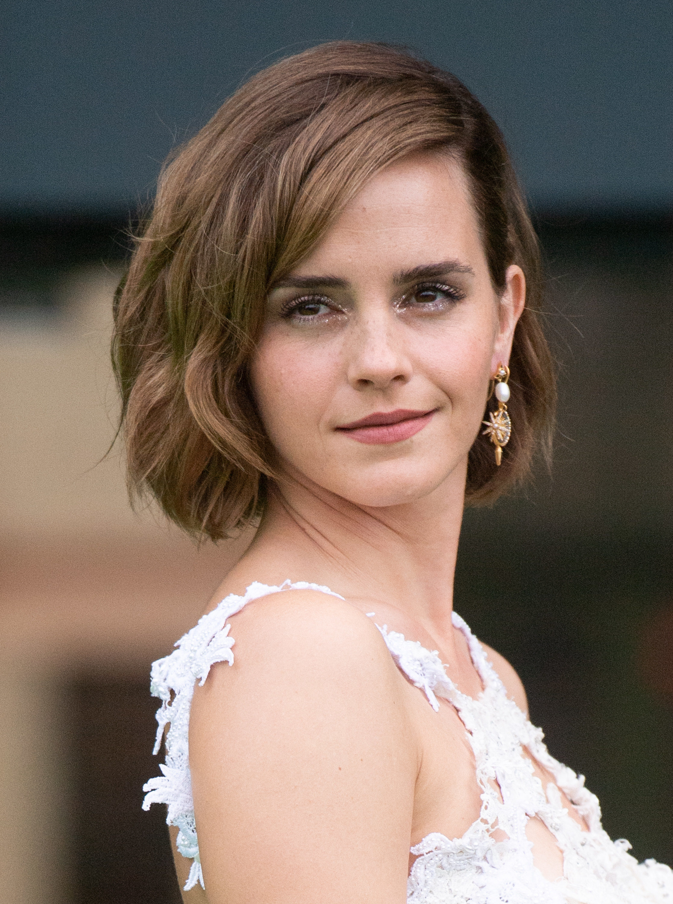 Closeup of Emma Watson