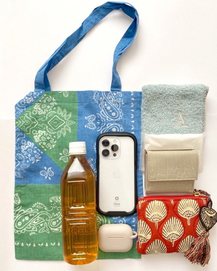 niko and&hellip;（ニコアンド）のおすすめのレディースアイテム「オリジナルプリントバンダナバッグ」