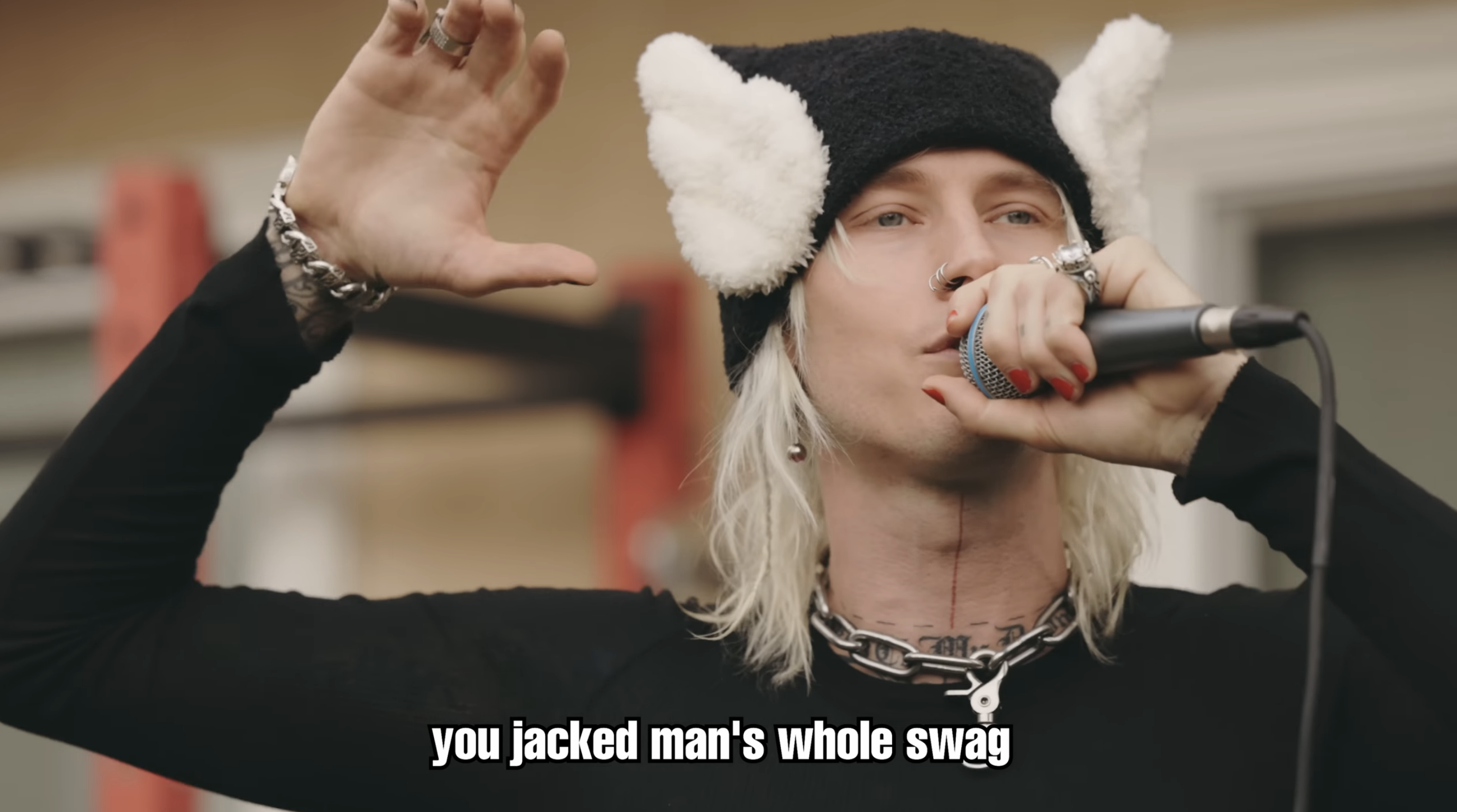 "… you jacked man's whole swag."