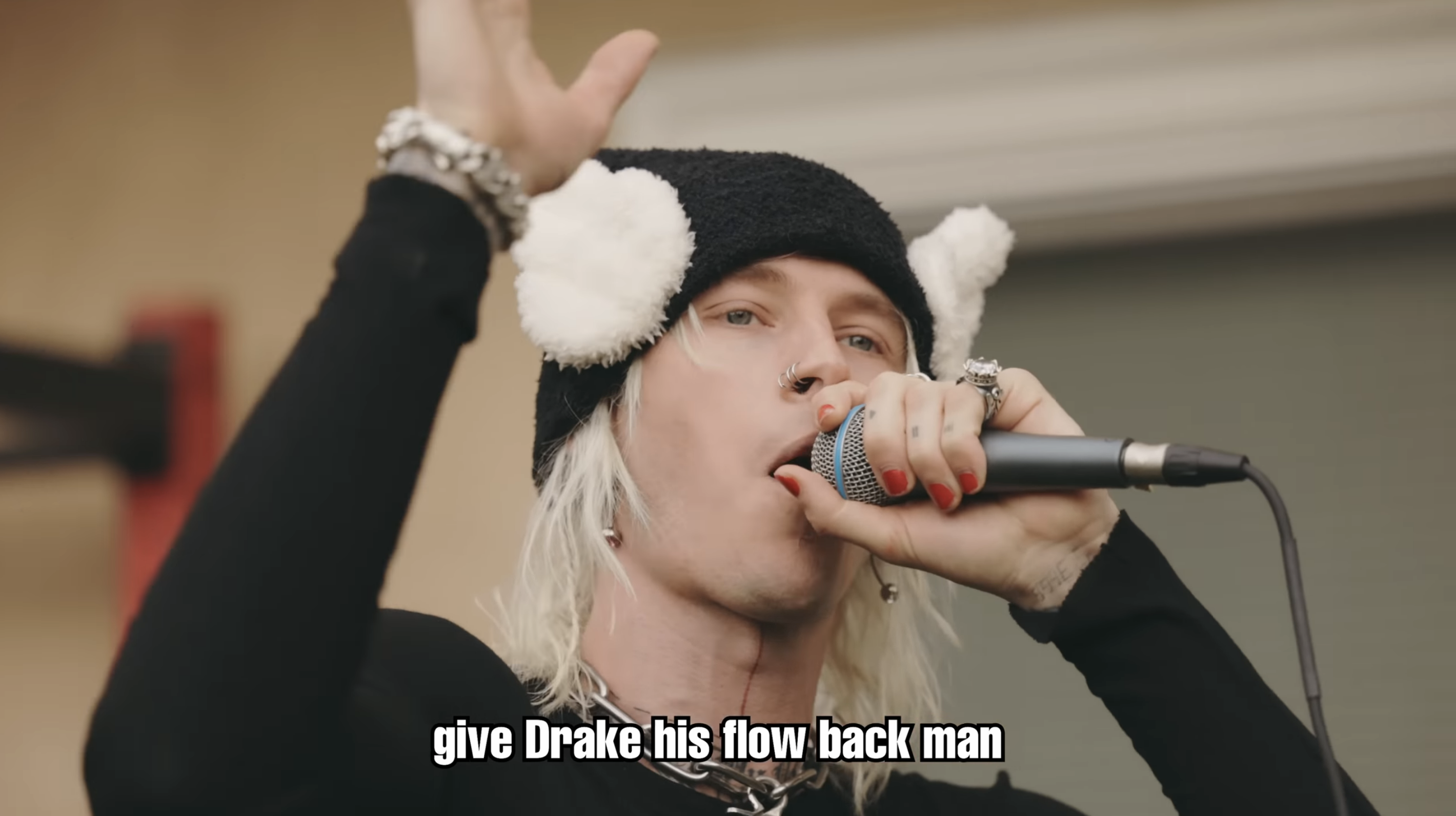 "give Drake his flow back man"