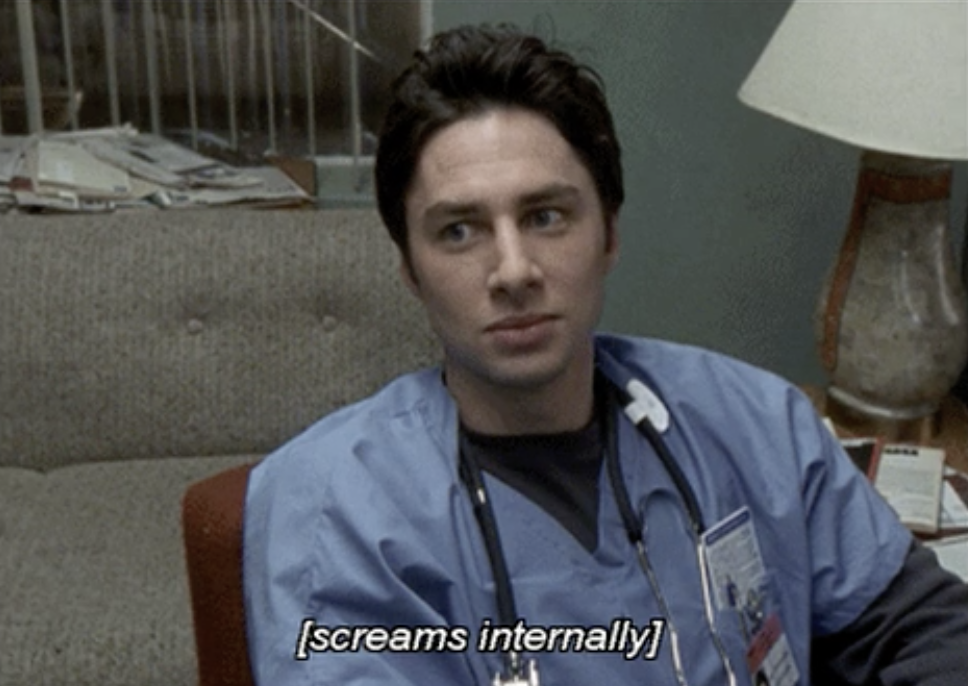 Screenshot from "Scrubs"