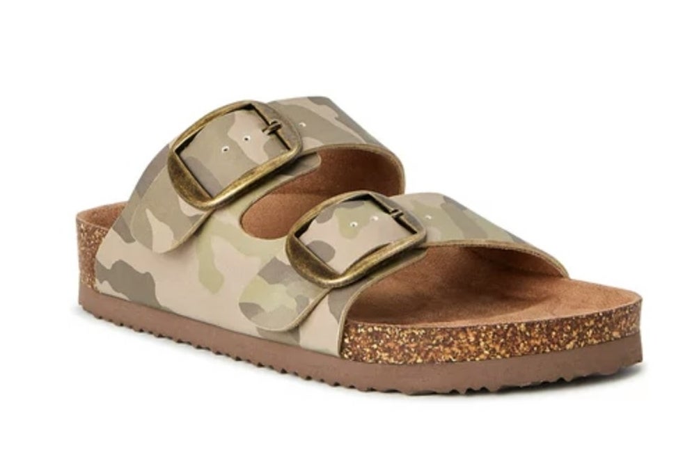 The sandal in camo