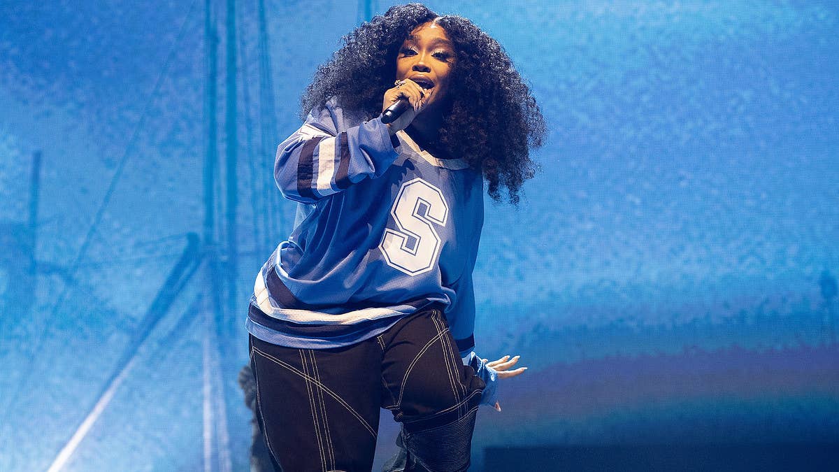 SZA took to Twitter on Sunday to share her favorite tracks from her album 'SOS.' The project earned the singer her first No. 1 song on the Billboard 100.