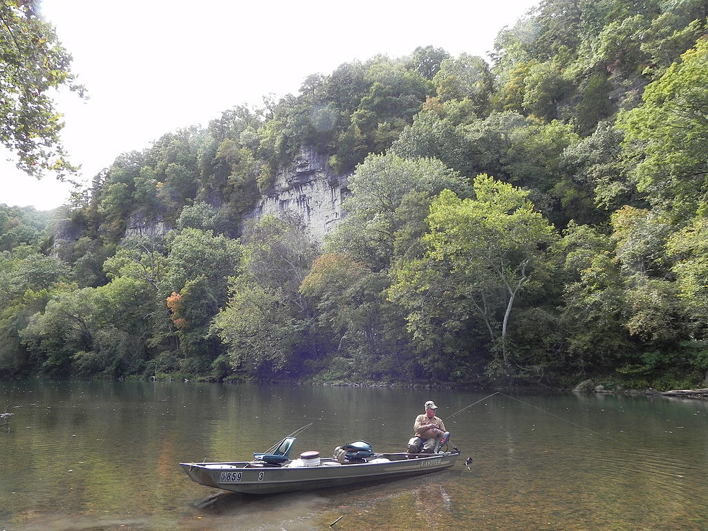 A fisherman on his boat