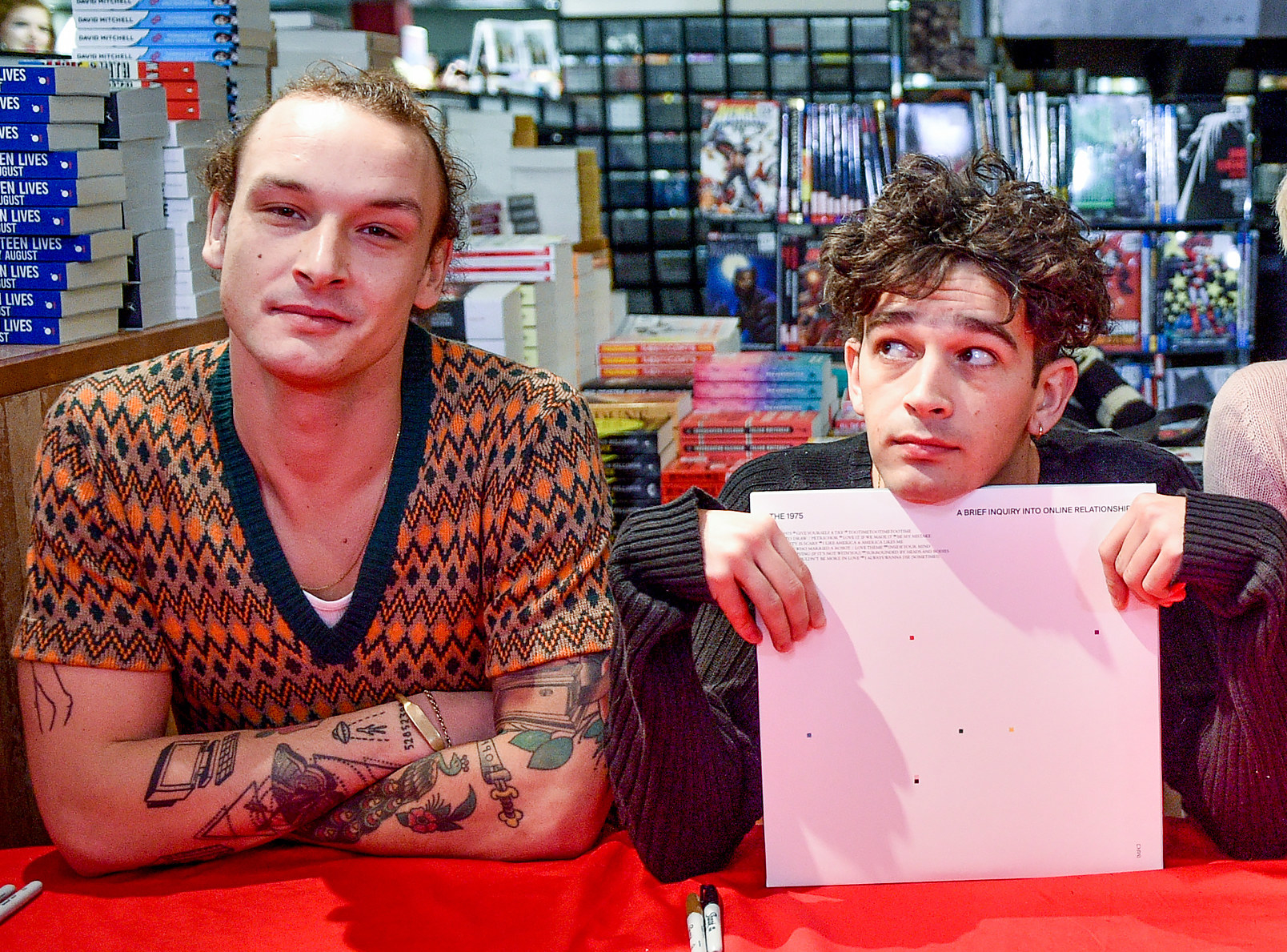 George Daniel and Matty Healy