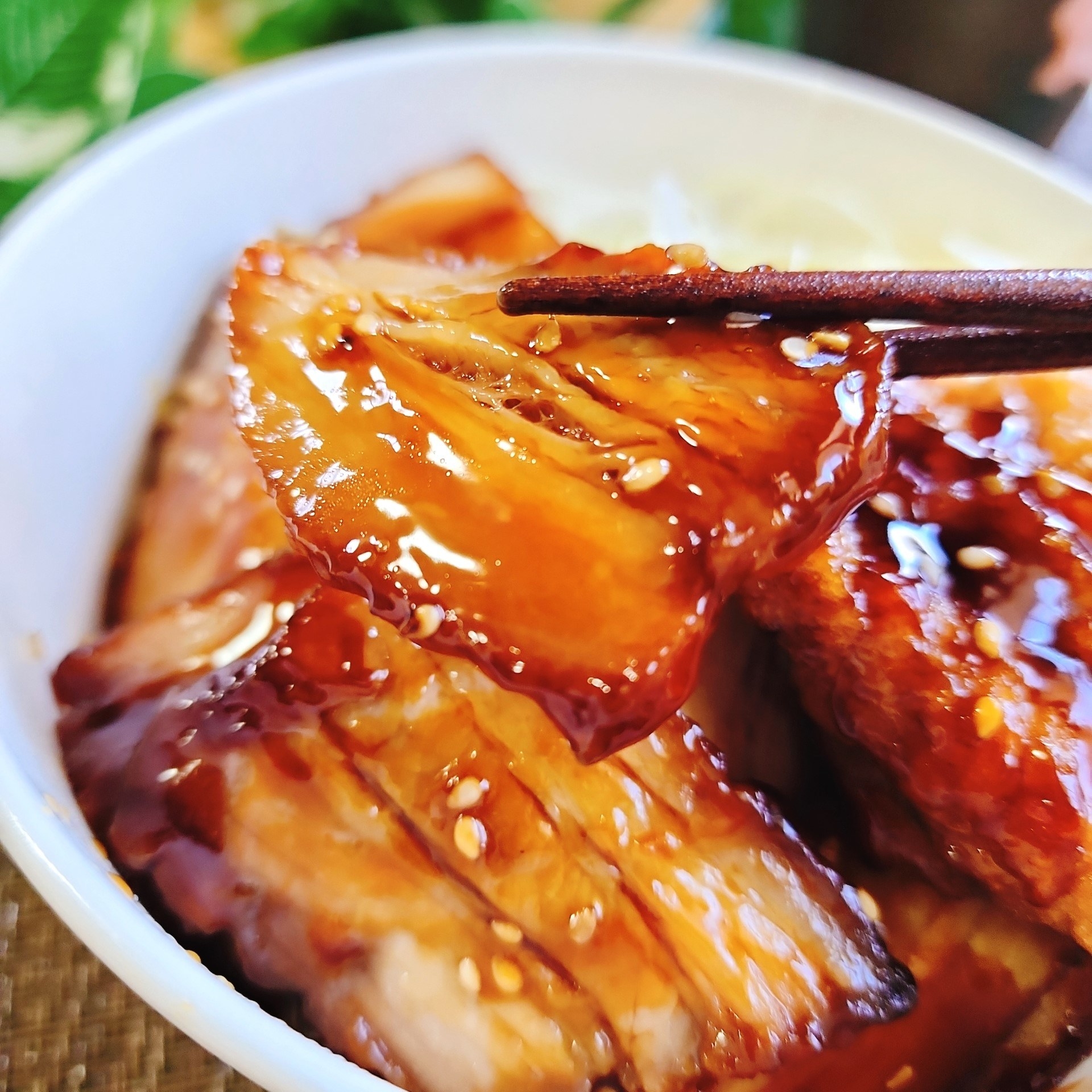 LAWSON(ローソン)のおすすめお弁当「てりやきソースの焼豚&から揚げ丼」