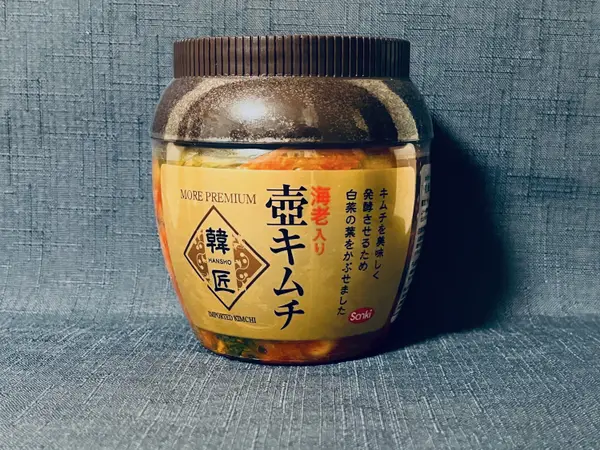 KALDI（カルディ）のオススメのおかず「三輝 海老入り壺キムチ」