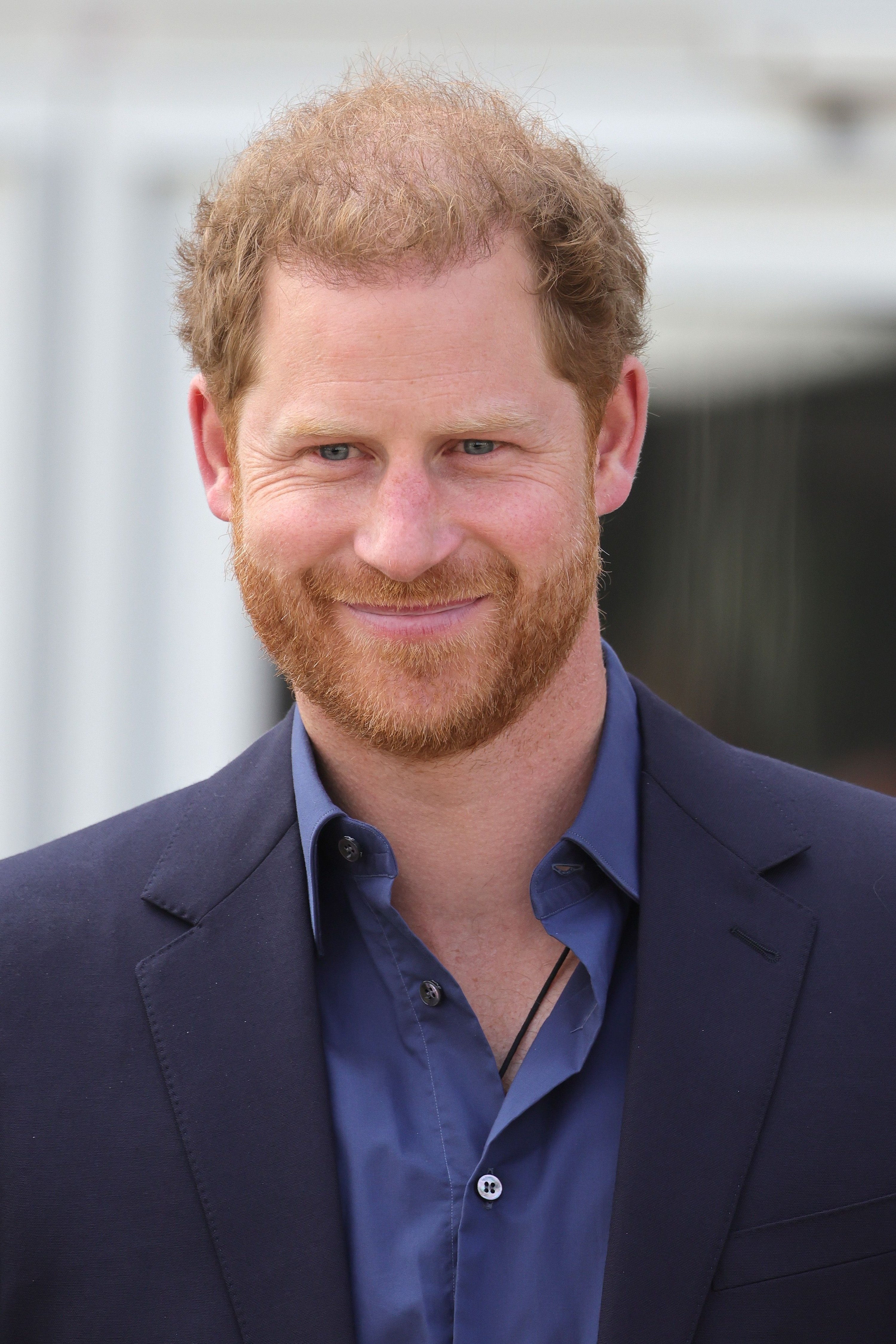 Closeup of Prince Harry