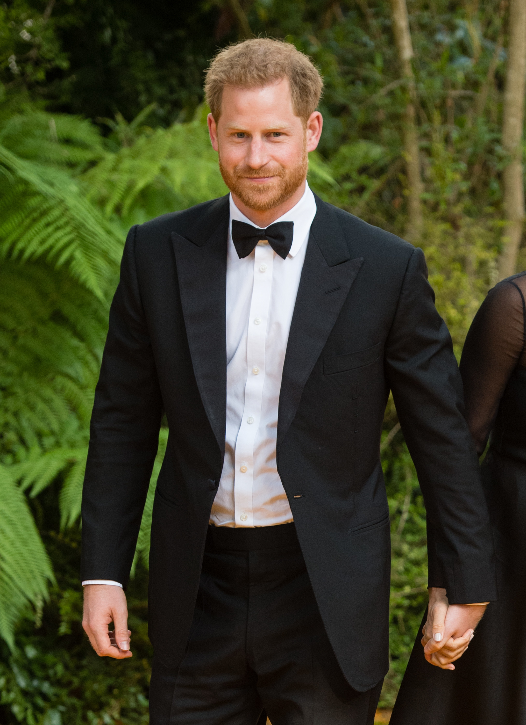 Closeup of Prince Harry