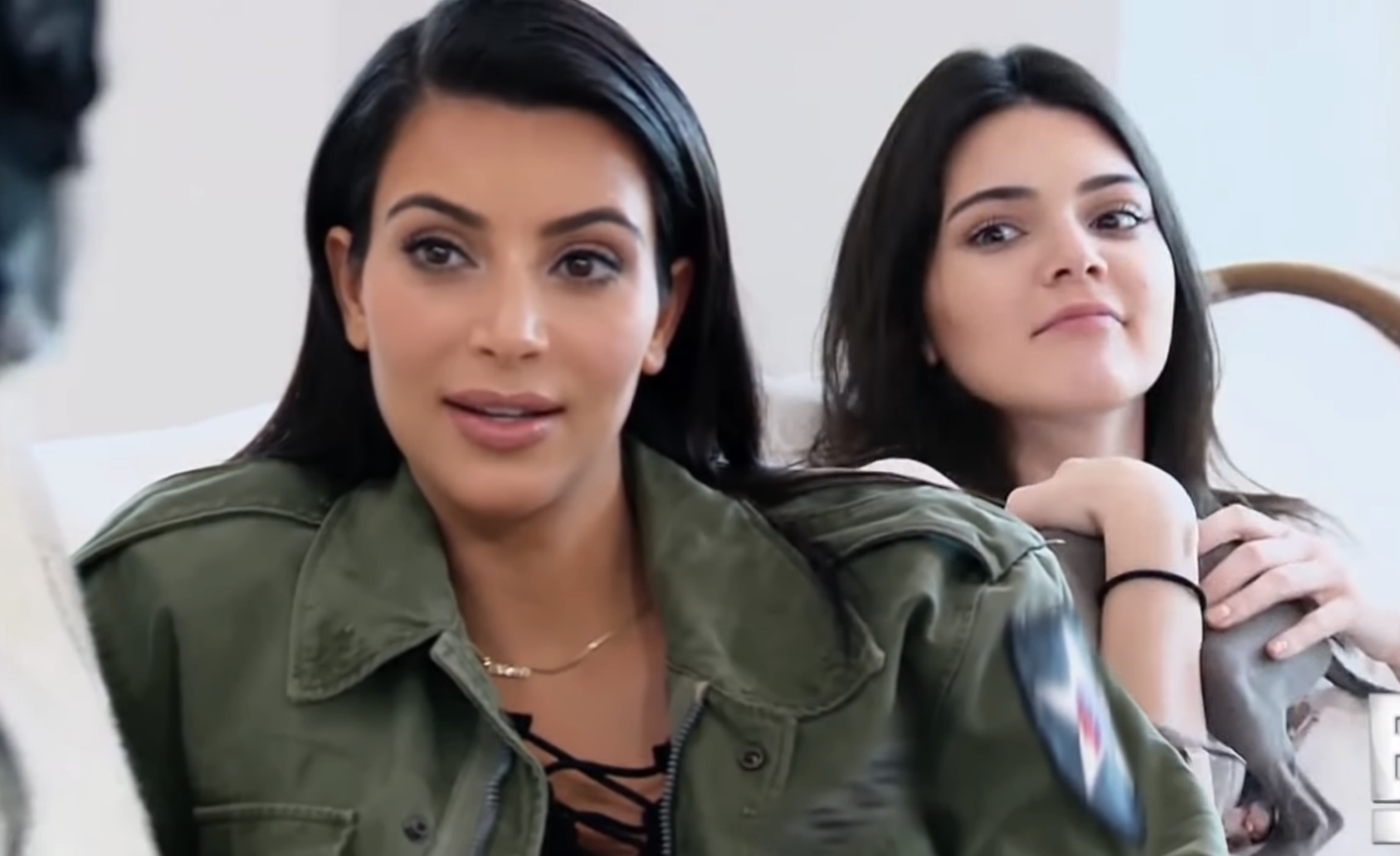 Screenshot from "Keeping Up with the Kardashians"