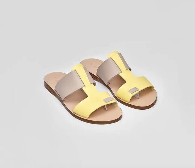 sandals with slip on style