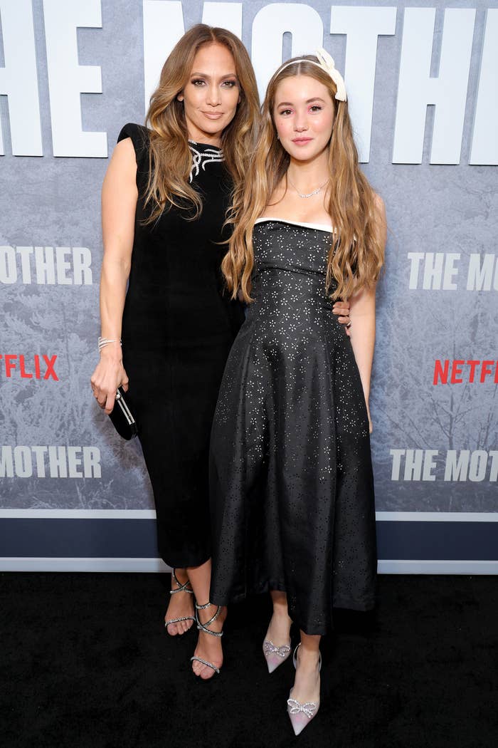 JLo and The Mother castmate Lucy Paez