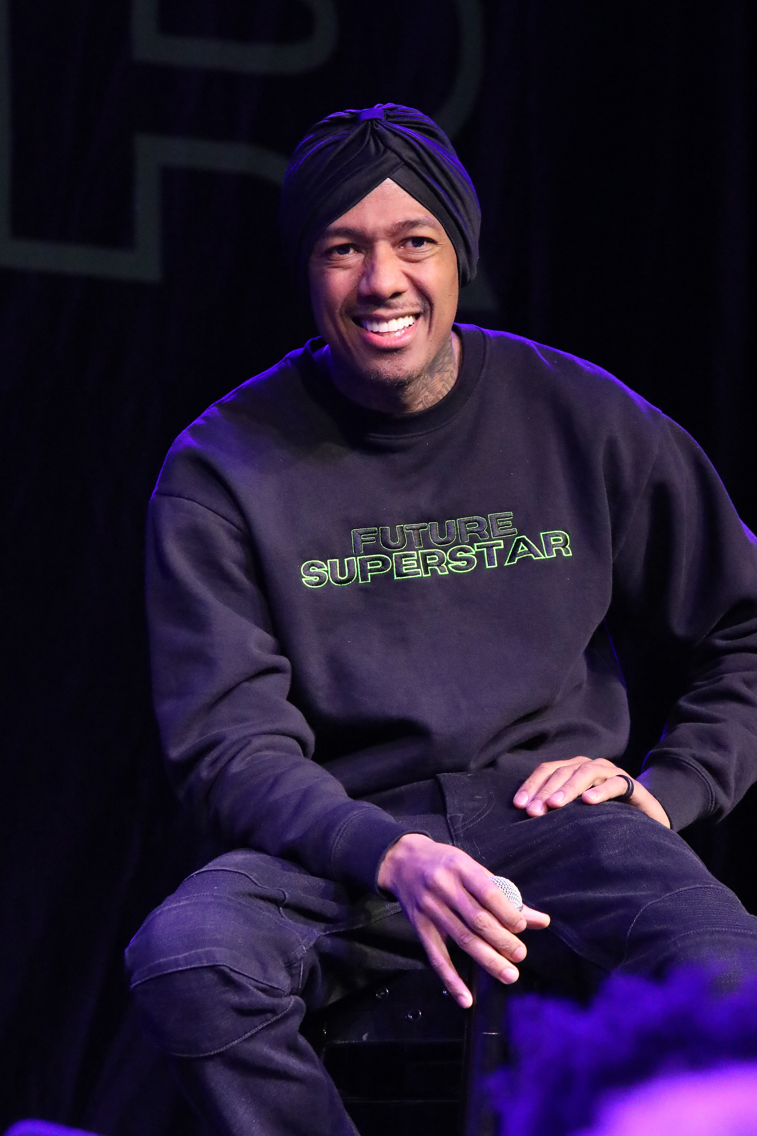 Closeup of Nick Cannon