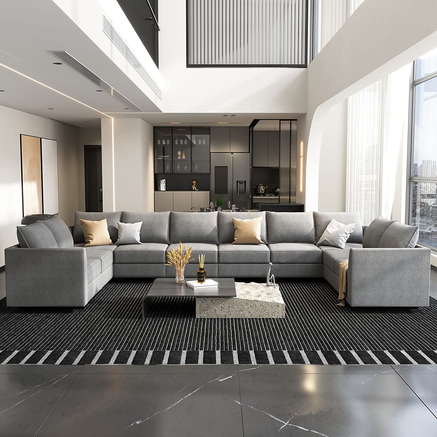 Very large online sectional