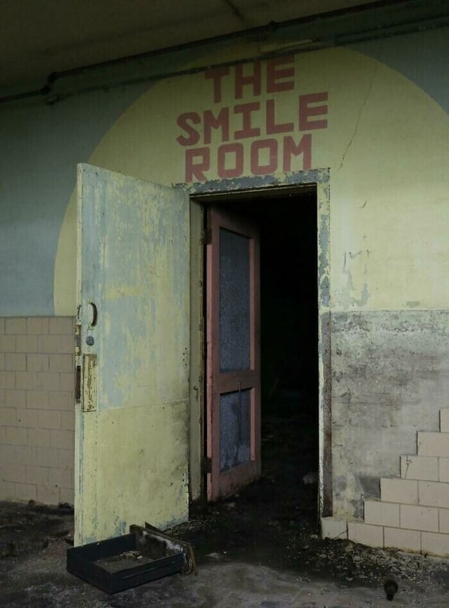Entrance to &quot;The Smile Room&quot;