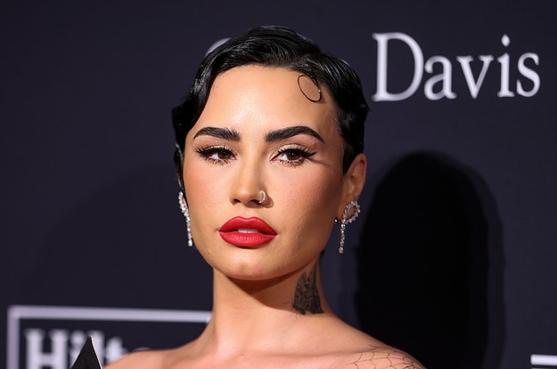 maquillage demi lovato x factor 2023