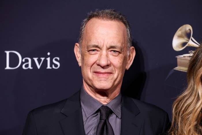 Closeup of Tom Hanks