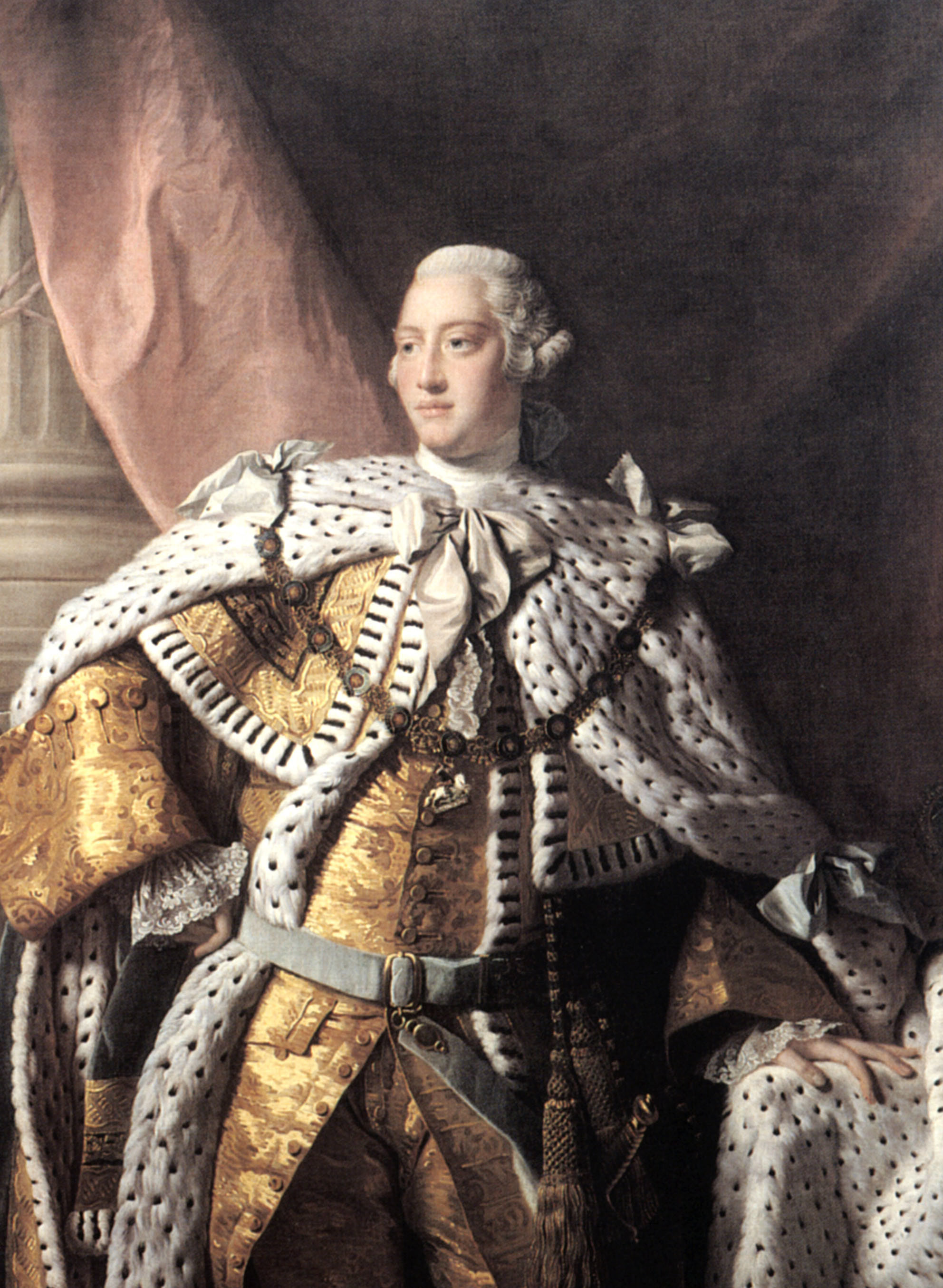 painting of king george