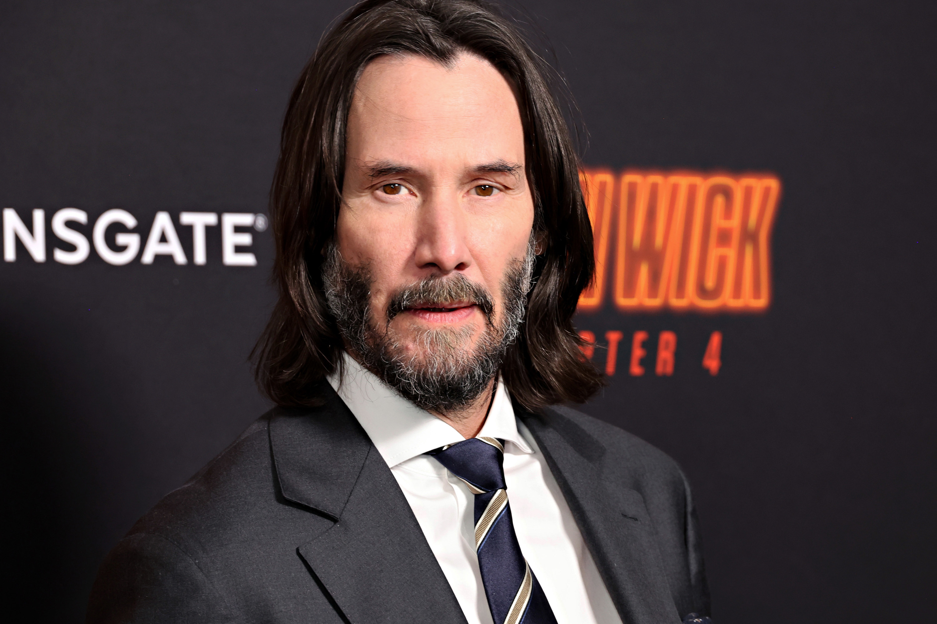 Keanu Reeves on the red carpet