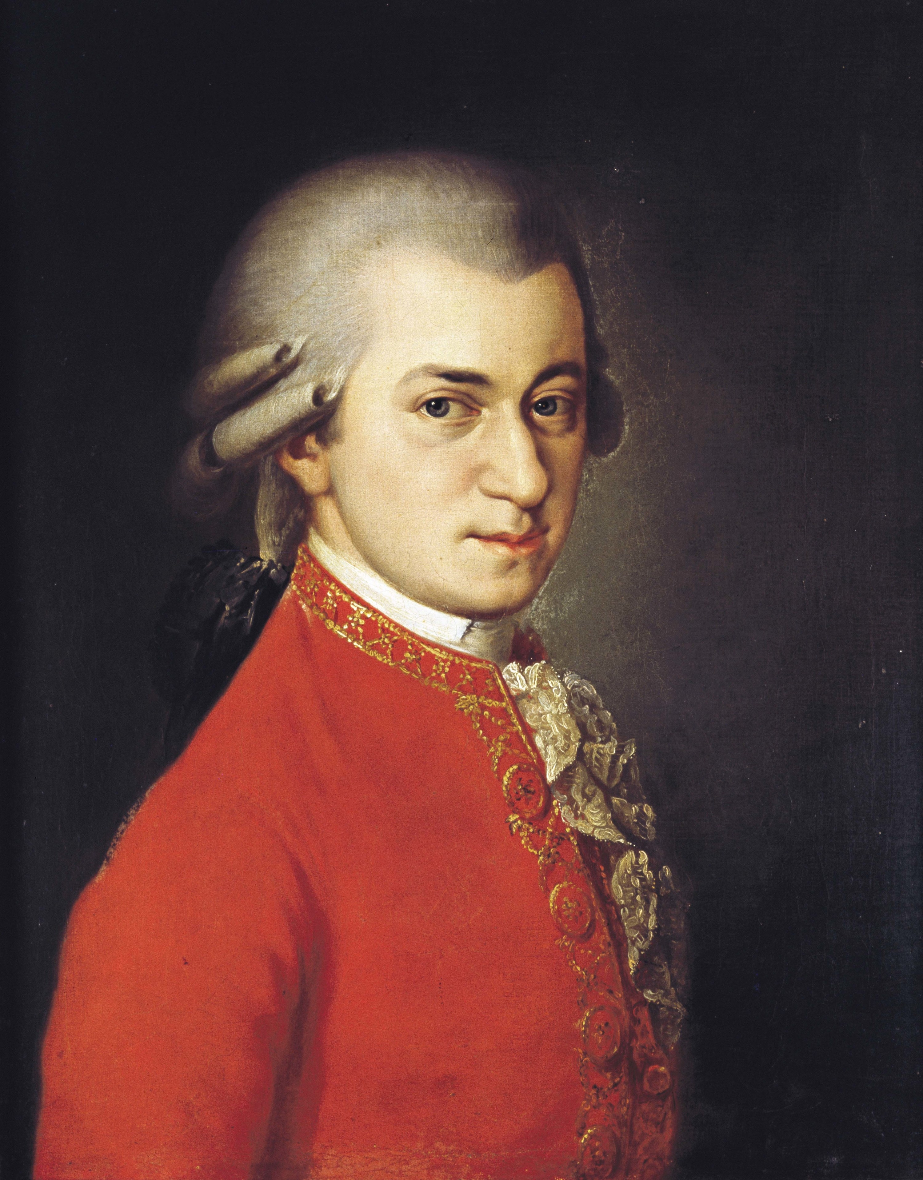painting of mozart